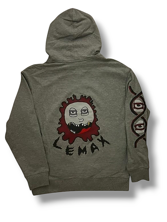 Grey lemax hoodie