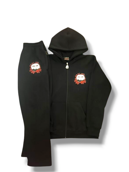 Black lemax men's tracksuit